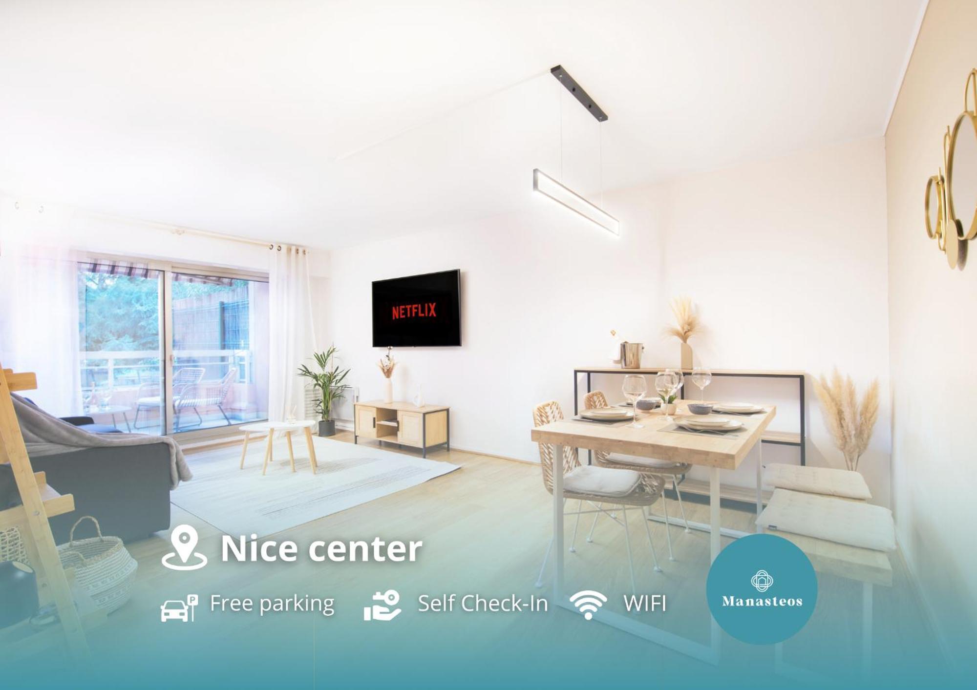 Appartement Renove - Terrasse - Parking - Bm Niza Exterior foto